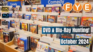 DVD amp BluRay Hunting at FYE October 2024 [upl. by Dacey]