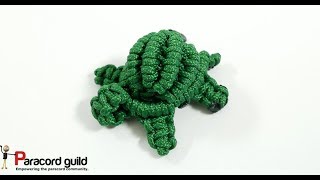 Paracord turtle macrame style [upl. by Atteuqram]