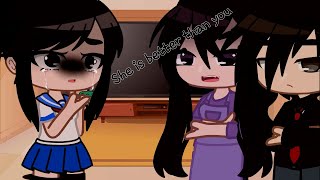 🩸Ayano and her parents react to the rap battle yuno vs ayanoengro subpart 3 [upl. by Ahsienad]