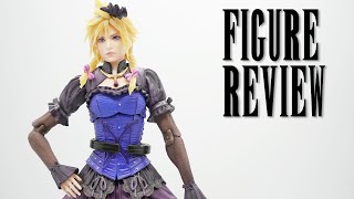 Cloud Dress FFVII Remake Play Arts Kai Figure Review [upl. by Oremoh]