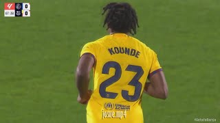 Jules Kounde vs Getafe 08132023 English Commentary 1080p [upl. by Einolem60]