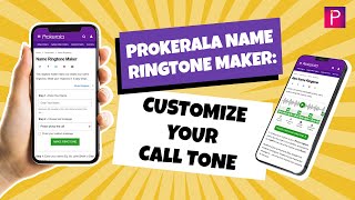 Prokerala Name Ringtone Maker Create Personalized Name Ringtones For Free [upl. by Rozamond]