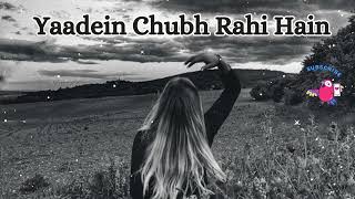 Yaadein Chubh Rahi Hain song  Trending song on youtube  2024 [upl. by Heintz]