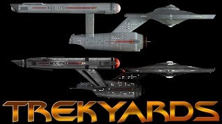 Discovery Enterprise  TOS Enterprise Detailed Comparison  Trekyards Analysis [upl. by Pooi]