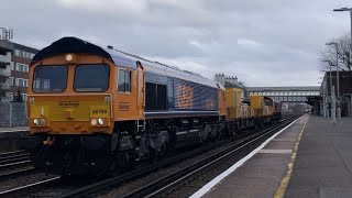 Day Out Around Eastleigh For Special Livery’s amp Freight Trains  532022 [upl. by Janis]