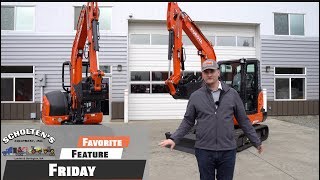 Kubota KX040 With 6 Way Blade  Favorite Feature Friday Ep 2 [upl. by Francois]