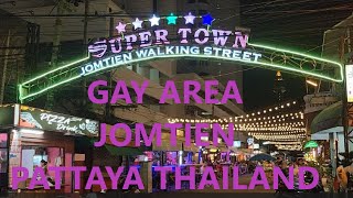 Supertown Coming out the Rear Entrance Jomtien Thailand [upl. by Adnuahsar]