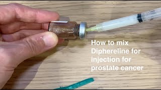 How to mix a Diphereline injection [upl. by Yellas229]