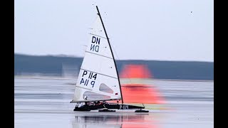 Ice Yachting  The fun and fear of 100kph [upl. by Cerallua]