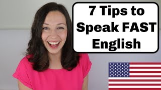 How to Speak FAST English [upl. by Sama174]