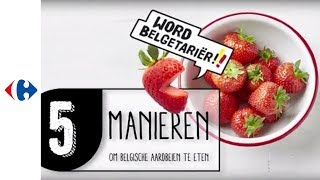 Word Belgetariër  5 manieren om Belgische aardbeien te eten [upl. by Nymrak]