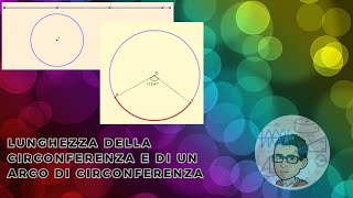 Calcolo della lunghezza della circonferenza e di un arco di circonferenza [upl. by Odel399]