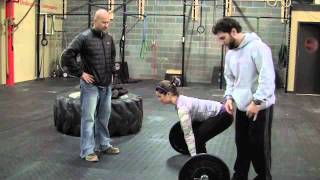 Crossfit Training How To Do Deadlift Exercises amp Workouts for WOD la [upl. by Carlota521]