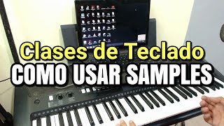 COMO USAR SAMPLES CON TU TECLADO POR MIDI  TUTORIAL [upl. by Etan]