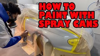 How to paint with Spray Cans [upl. by Westberg]