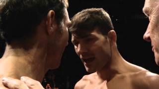 The Ultimate Fighter Nations Finale Bisping vs Kennedy Staredown [upl. by Jolyn17]