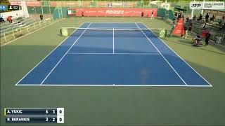 Berankis goes off [upl. by Nauqet]