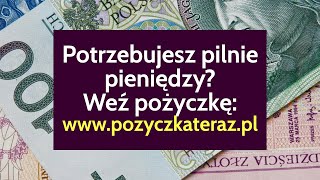 Potrzebujesz pilnie pożyczkę Weź pożyczkę już teraz  wwwpozyczkaterazpl  Pozyczka pozabankowa [upl. by Aniratac]