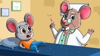 Aaj Mangalwar Hai Chuhe Ko Bukhar Hai  FunForKidsTV  Hindi Rhymes [upl. by Llerdnod]