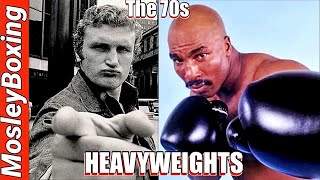 Earnie SHAVERS vs Joe BUGNER  HEAVYWEIGHTS Of The 1970s [upl. by Tybie834]