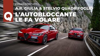 Alfa Romeo Giulia amp Stelvio Quadrifoglio il restyling delle sportive Ecco come vanno [upl. by Bailie]