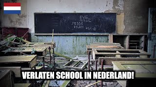 WE VINDEN EEN VERLATEN SCHOOL ERGENS IN NEDERLAND [upl. by Truelove]