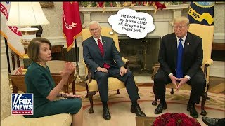 Greg Gutfeld Show What Was Pence Thinking During Trumps Border Meeting [upl. by Anoi799]