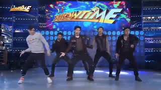 BOYBANDPH and VHONG NAVARRO do EXOs Love Shot Challenge on Its Showtime [upl. by Harbard]