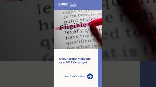 Is Your Property Eligible for a 1031 Exchange [upl. by Annay]