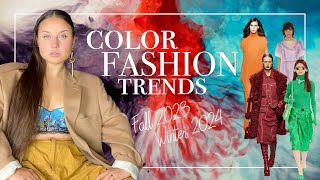 Color Fashion Trends Fall 2023 Winter 2024 Runway Highlights and Styling Ideas [upl. by Danete]