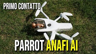 DRONE Parrot ANAFI AI primo contatto [upl. by Navis464]