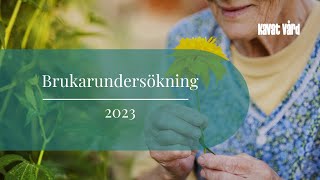 Resultat av Brukarundersökning 2023 [upl. by Eirrac]