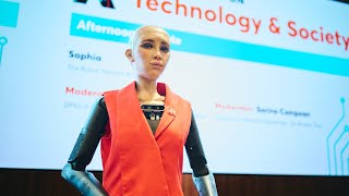 Afternoon Keynote Sophia the Robot [upl. by Ulysses]