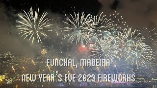 Funchal Madeira Fireworks NYE 2023 [upl. by Ajar119]