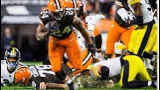 Browns vs Steelers vs dramanfl [upl. by Etterual]