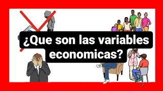 📊 QUE SON LAS VARIABLES ECONOMICAS📕 [upl. by Eloken]