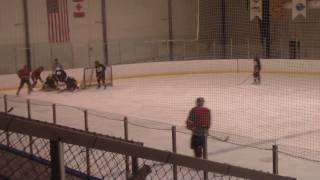 Brewers vs Hitmen OKC Adult Hockey [upl. by Yedrahs]