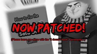 PATCHED How to fix the UGC items sold out glitch Despicable Me 4 Heist Obby on Roblox [upl. by Inaliel]