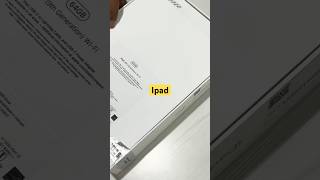 Apple iPad Unboxing  ipad 9th generation Apple Ipad ytshorts [upl. by Ramoj]