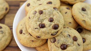 Soft and Chewy Chocolate Chip Cookies Recipe [upl. by Assirralc]