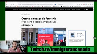 🔴Stream complet du 17 déc 2021  variant  loisirs gratuits  animaux  IMMIGRER AU CANADA 🇨🇦 [upl. by Lsil]