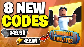 NEW STRONGMAN SIMULATOR CODES 2024  ROBLOX STRONGMAN SIMULATOR CODES [upl. by Siskind277]