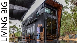 This Ultra Modern Tiny House Will Blow Your Mind [upl. by Nylidam]