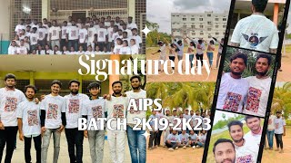 SIGNATURE DAY  Avanthi College of pharmaceutical sciences  BATCH 2K192K23 [upl. by Wolliw]