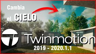 🔴TWINMOTION►Cambia el CIELO usando HDRI⛅ DOMOSKY GRATIS 👍 [upl. by Eneryt]