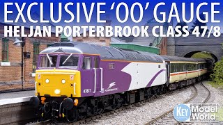 HM209 Exclusive Porterbrook Class 47 limited edition first sample [upl. by Anas]