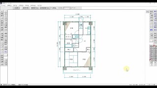 初心者でもゼロから2時間αでJwcadで描ける建築図面（マンション間取り図） [upl. by Aeslehc]