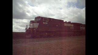 Norfolk Southern 18K at Oakley IL  Aug 21 2009 [upl. by Teragram]