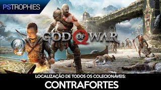 God of War  Localização de todos os colecionáveis  Contrafortes [upl. by Doreg]