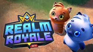 CUTE CATS NOW in Realm Royale [upl. by Enala296]